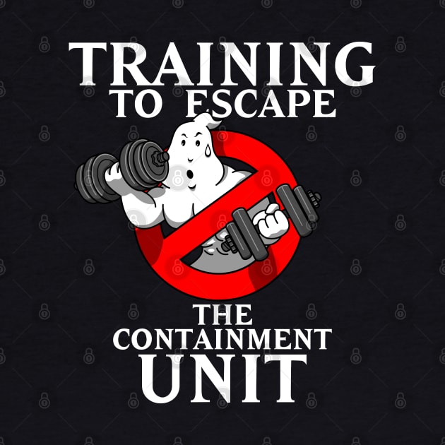Ghost Training 80's Retro Paranormal Movie Gym Workout Meme by BoggsNicolas